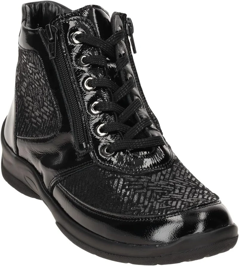 Waldläufer Halbschuhe schwarz