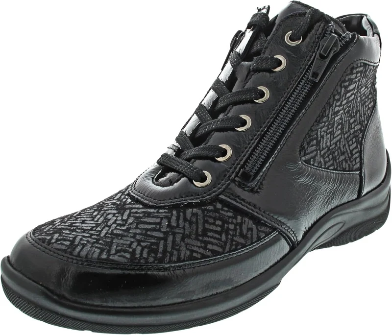 Waldläufer Halbschuhe schwarz
