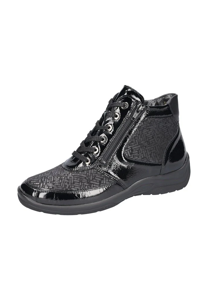 Waldläufer Halbschuhe schwarz