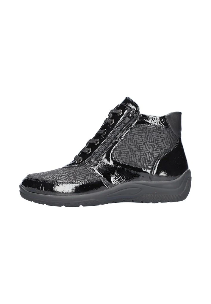 Waldläufer Halbschuhe schwarz