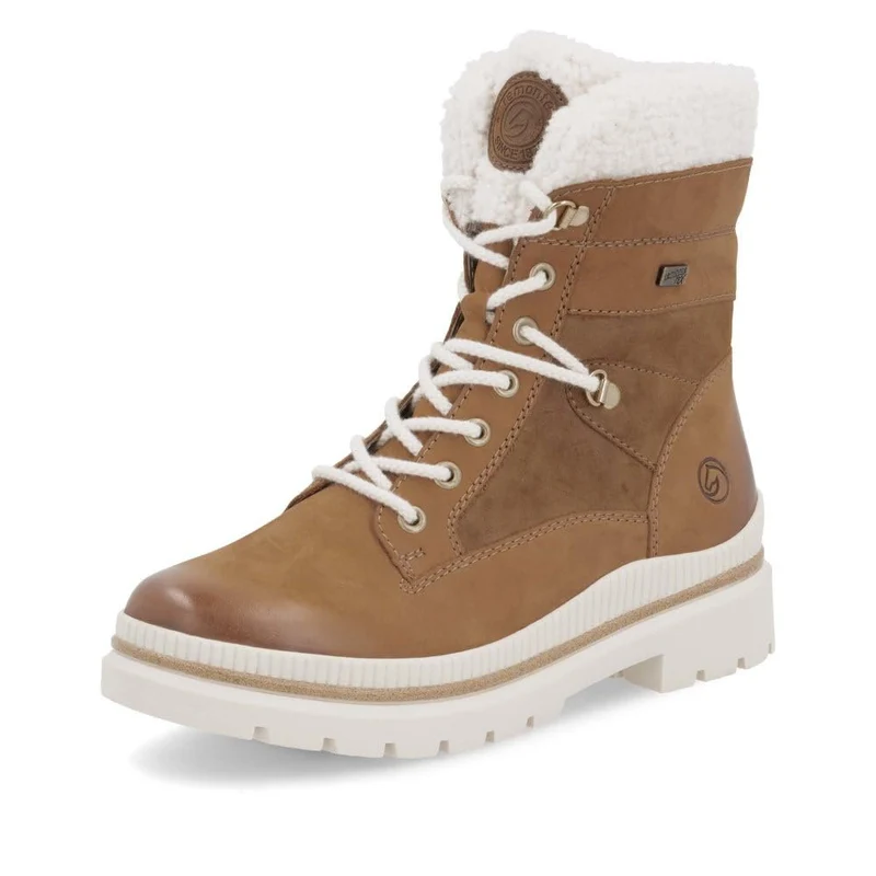 Remonte Schnür-Stiefeletten braun