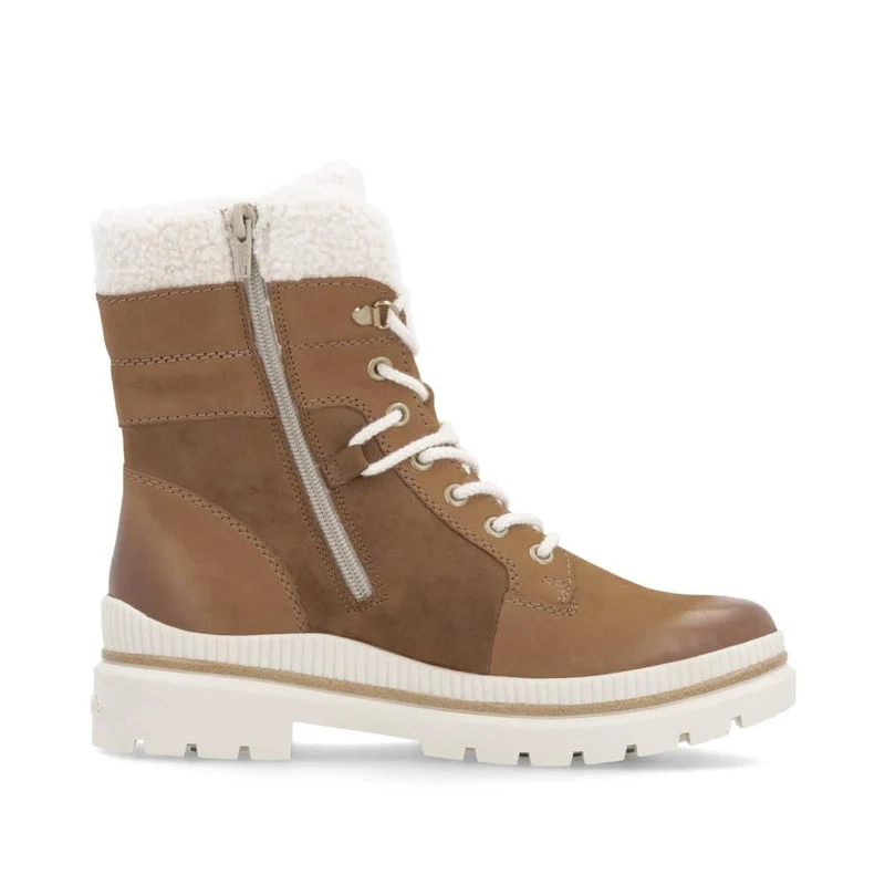 Remonte Schnür-Stiefeletten braun