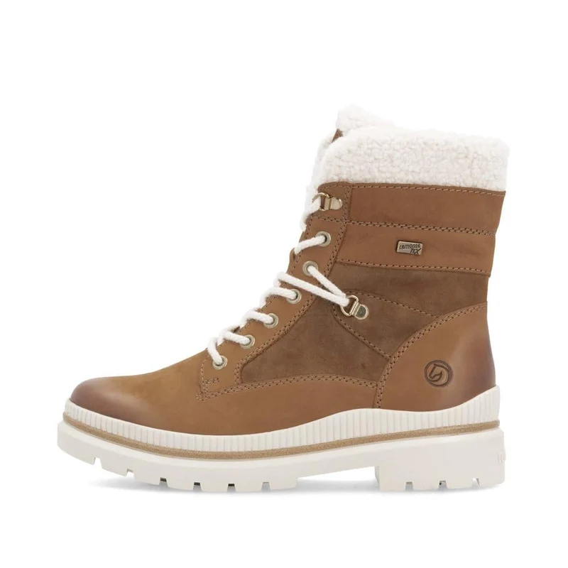 Remonte Schnür-Stiefeletten braun