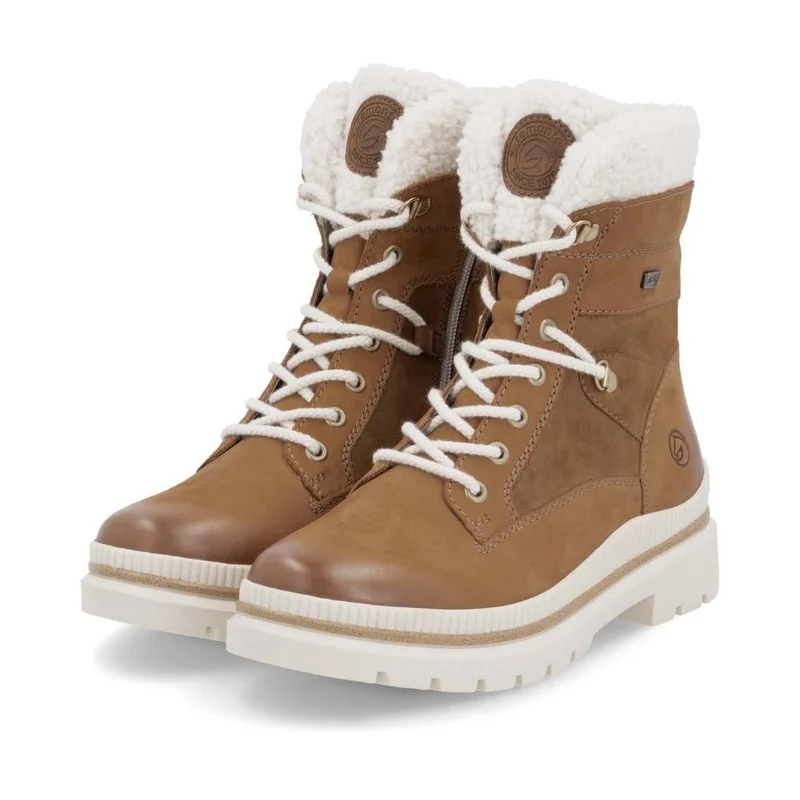 Remonte Schnür-Stiefeletten braun