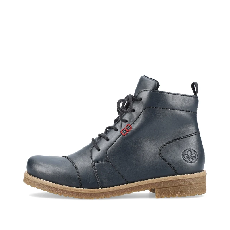 Rieker Schnür-Stiefeletten blau