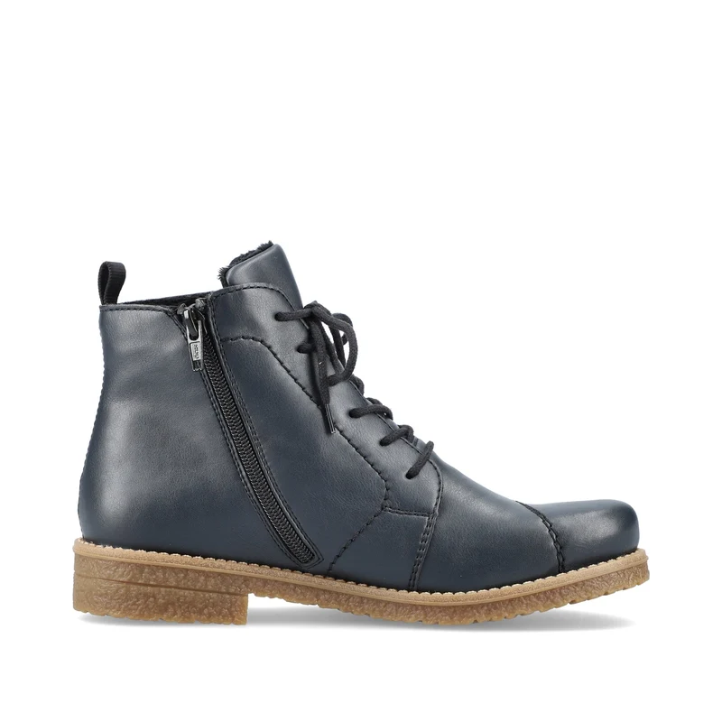 Rieker Schnür-Stiefeletten blau