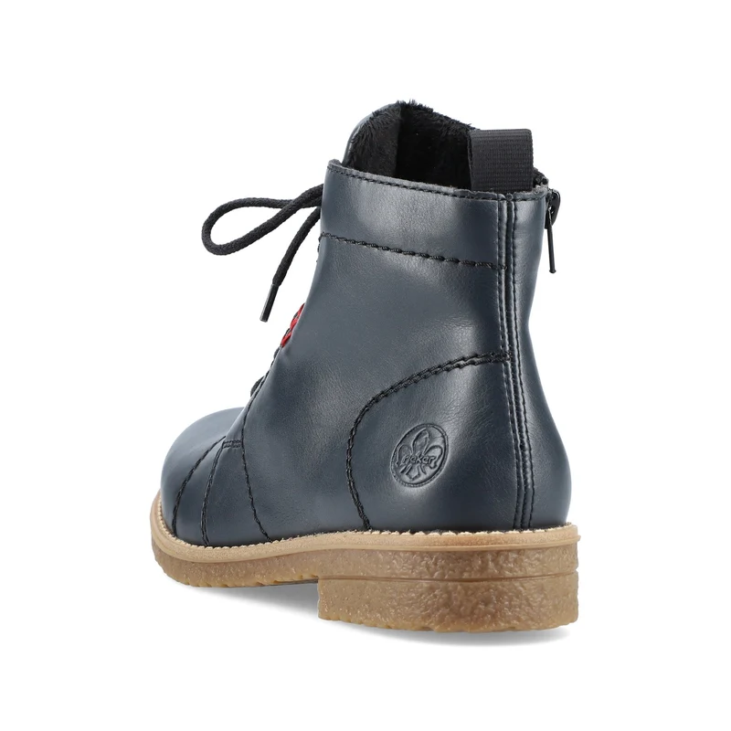 Rieker Schnür-Stiefeletten blau