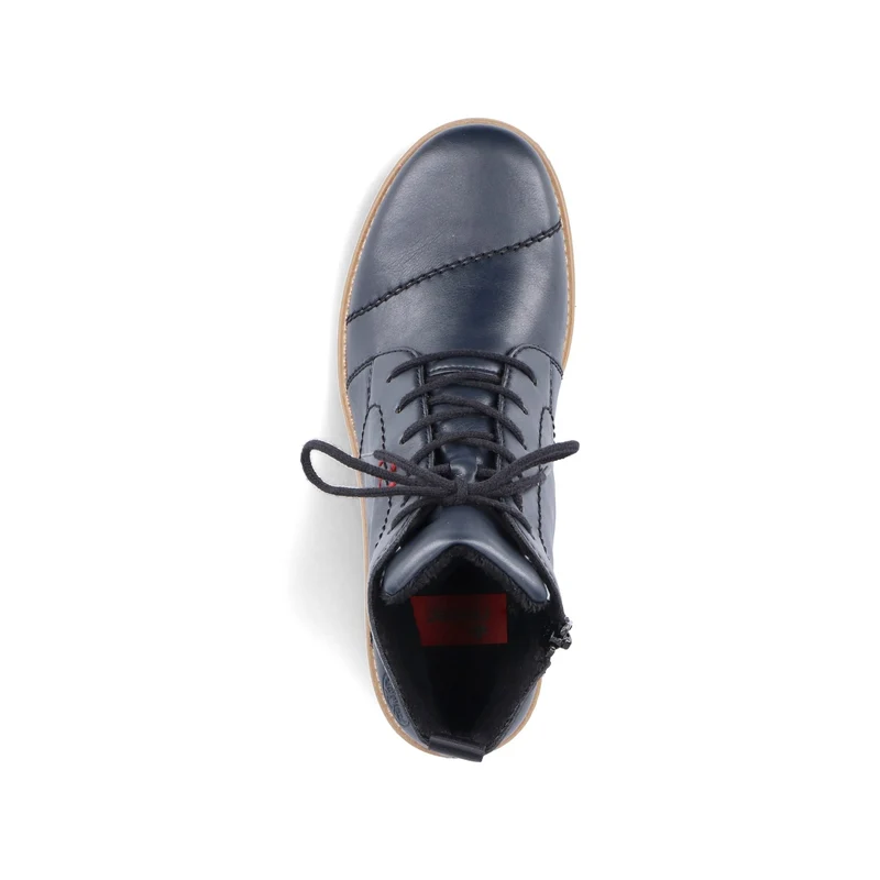 Rieker Schnür-Stiefeletten blau