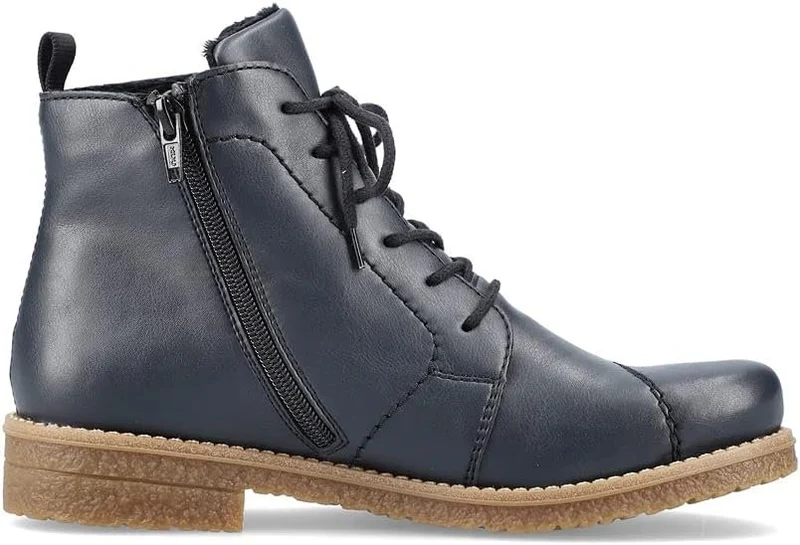 Rieker Schnür-Stiefeletten blau
