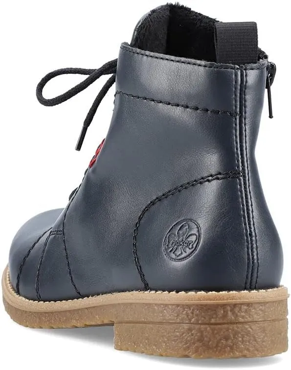 Rieker Schnür-Stiefeletten blau