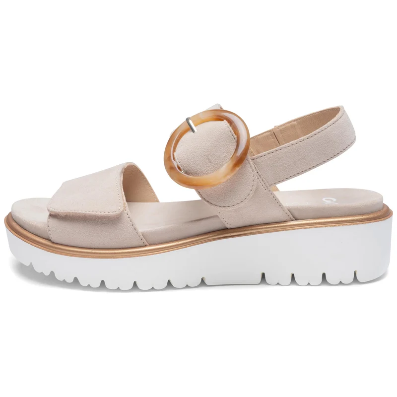 Ara Riemchen Sandalen beige