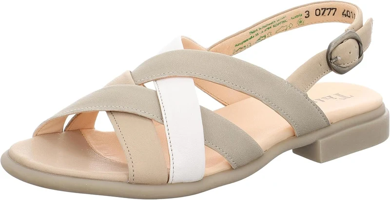 Think Sandalen Beige