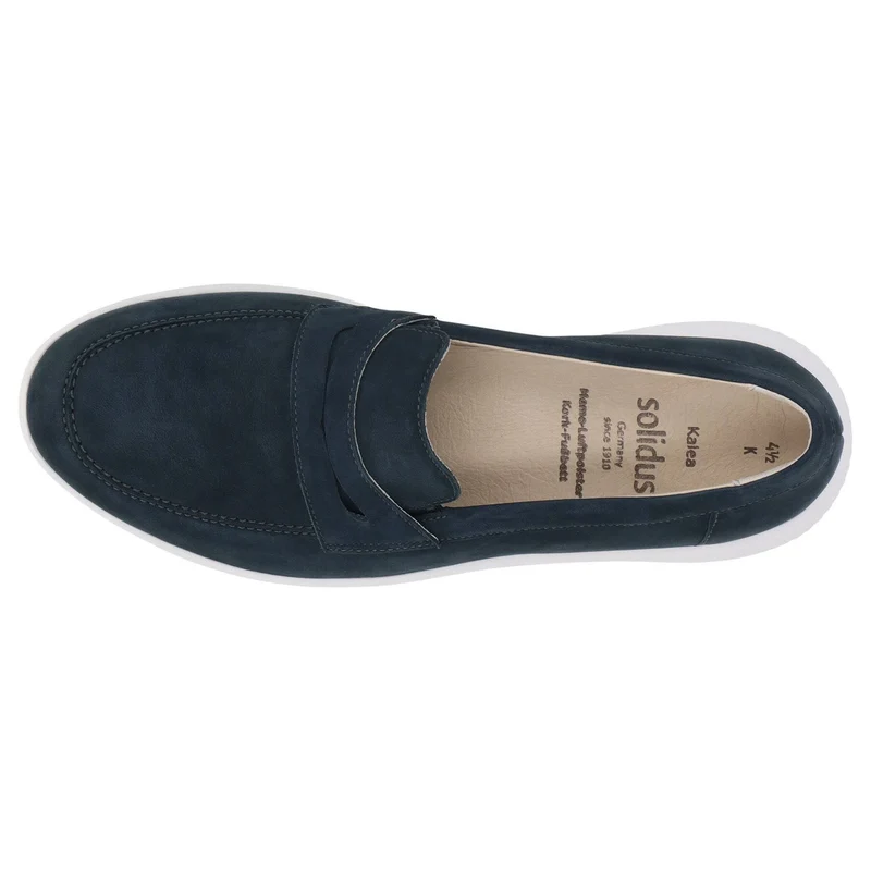 Solidus Komfort Slipper blau