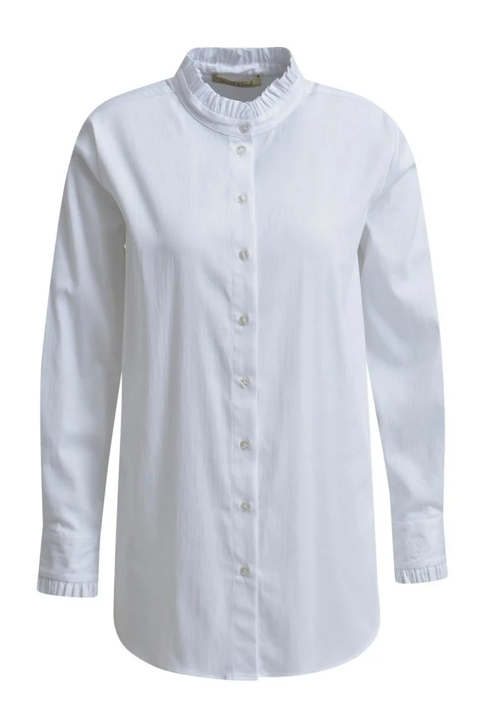 Smith and Soul Longbluse Weiß