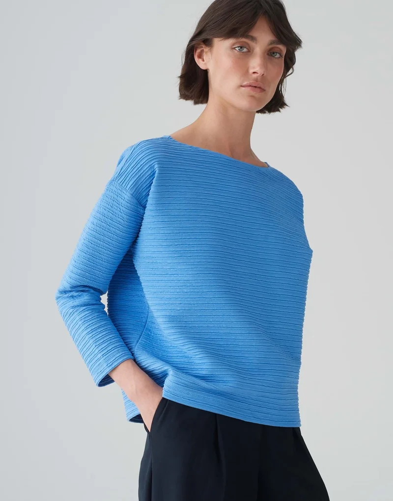 Opus Pullover Blau