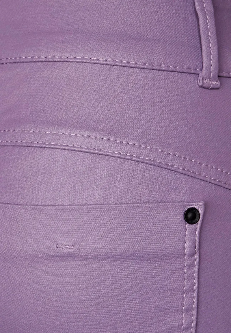 Street One Stoffhose Lila
