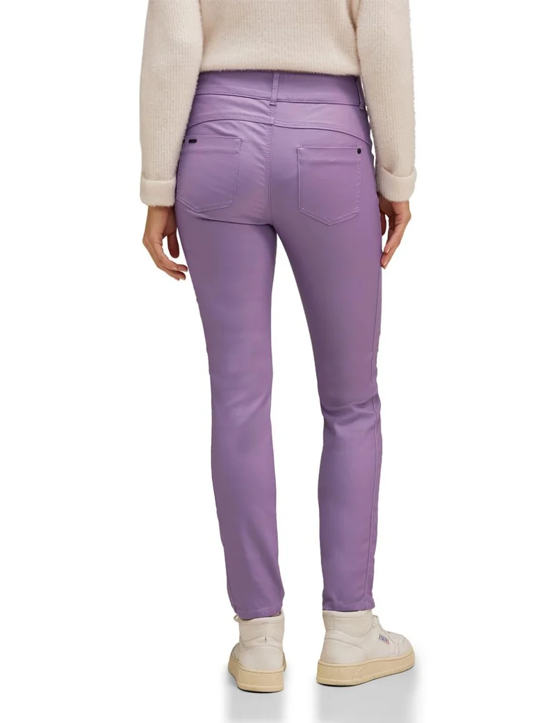 Street One Stoffhose Lila