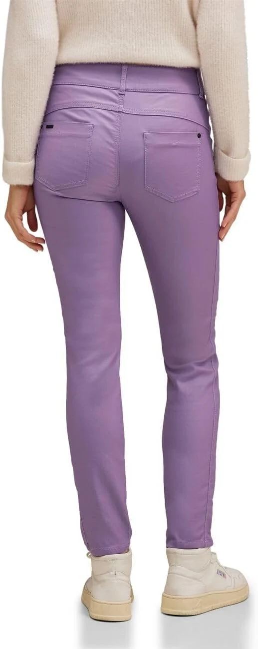 Street One Stoffhose Lila