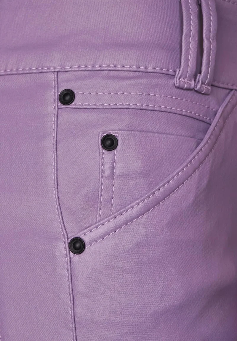 Street One Stoffhose Lila