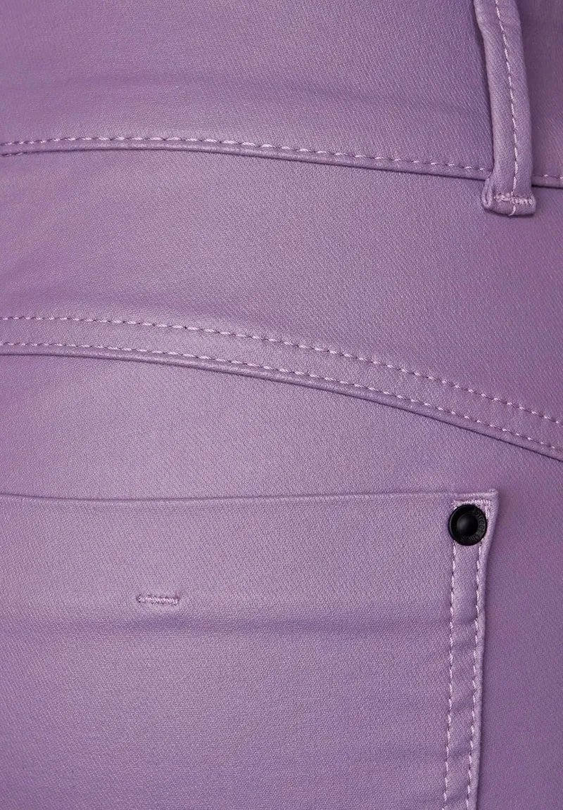 Street One Stoffhose Lila