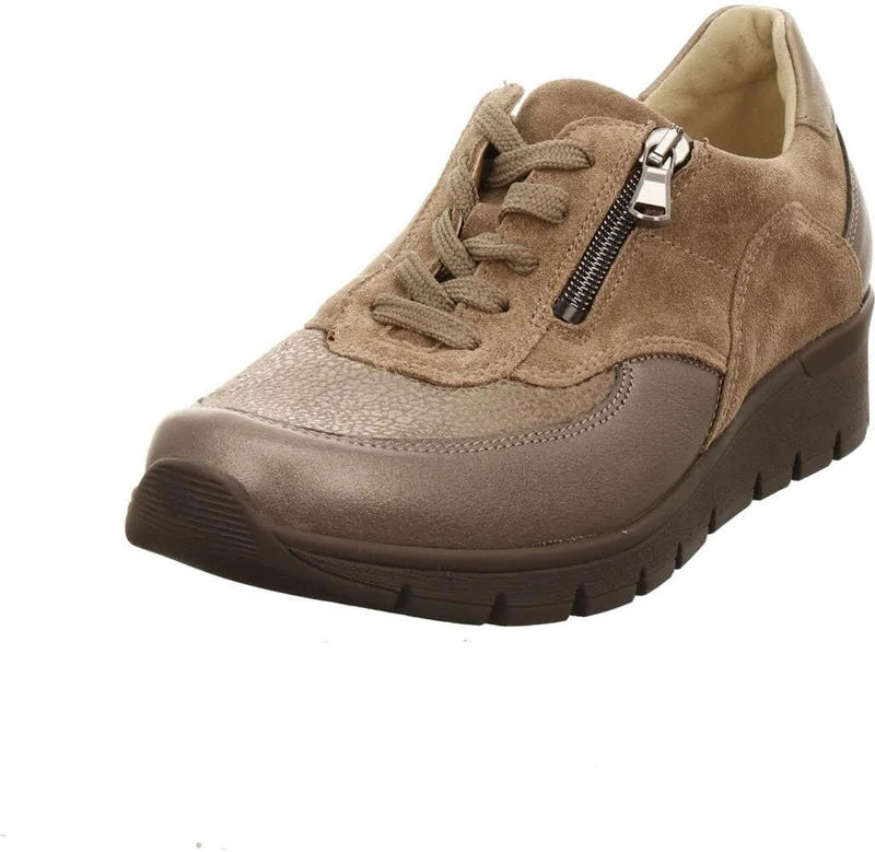 Waldläufer Freizeit Schnürer beige