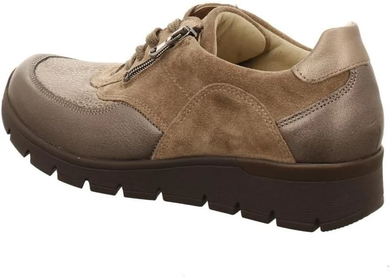 Waldläufer Freizeit Schnürer beige