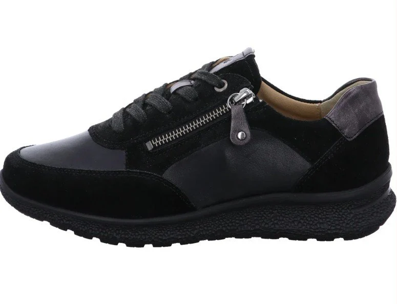Hartjes Rap Sneaker Damen Schwarz