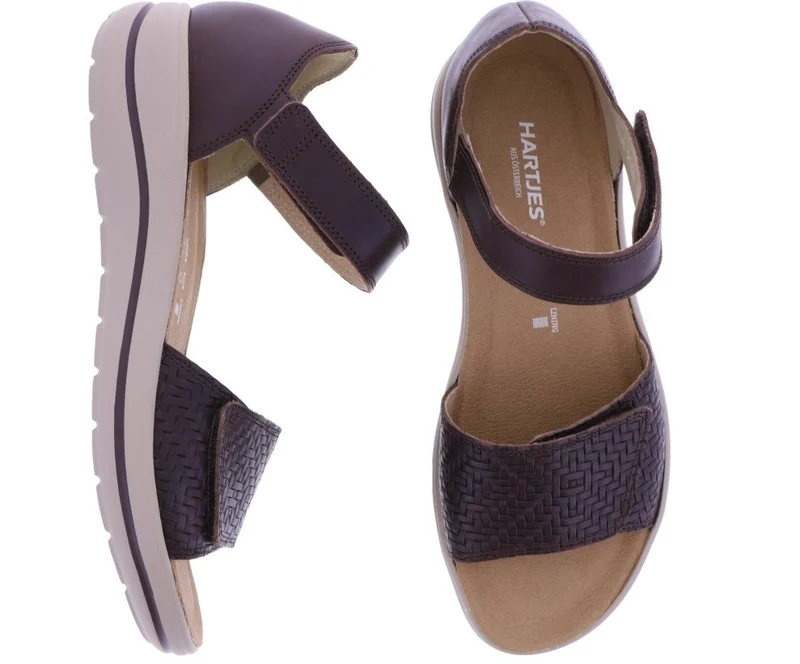Hartjes Komfort Sandalen dunkelbraun