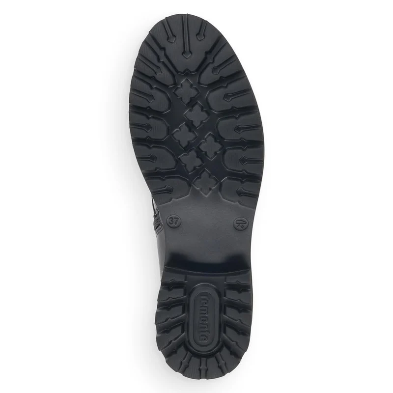 Remonte Schnür-Stiefeletten schwarz