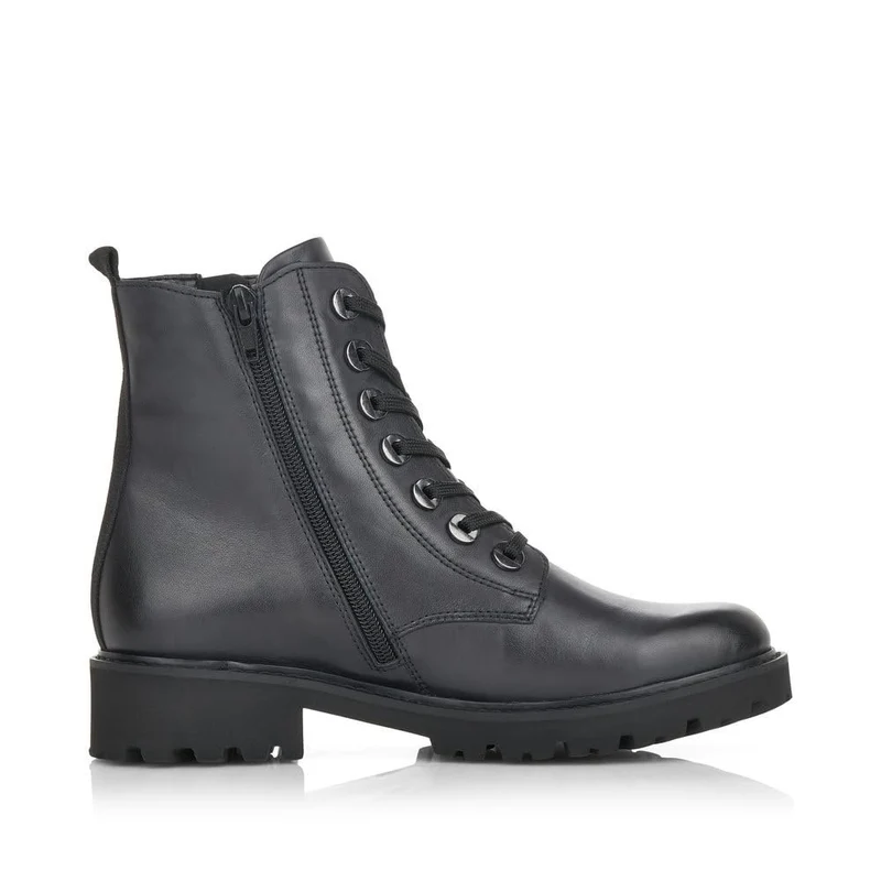 Remonte Schnür-Stiefeletten schwarz
