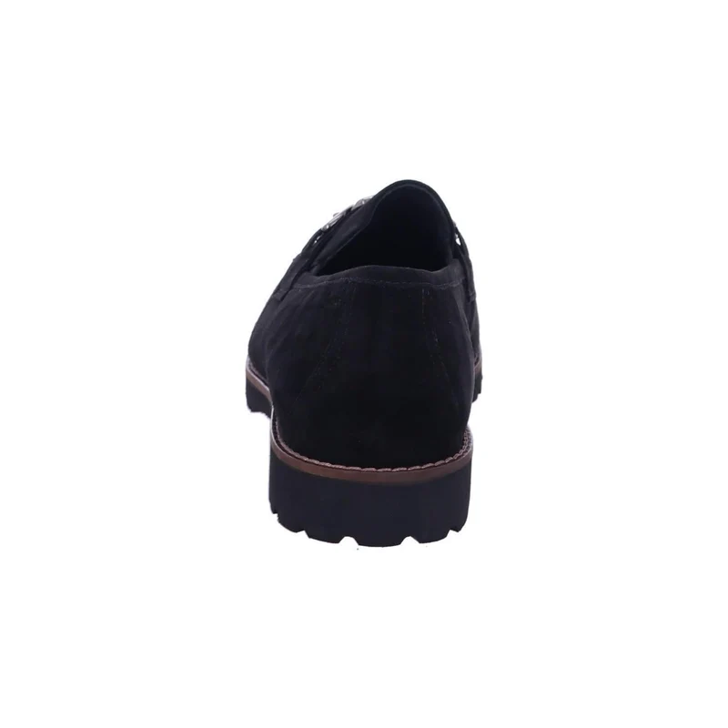 Sioux Sportliche Slipper schwarz