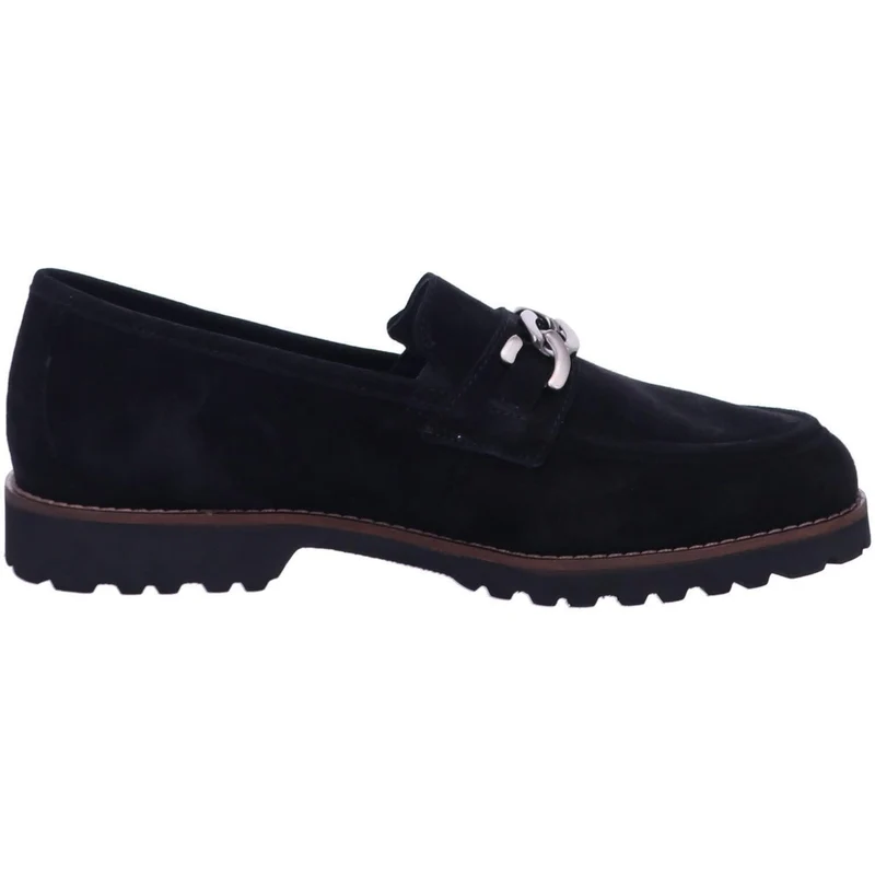 Sioux Sportliche Slipper schwarz