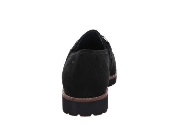 Sioux Sportliche Slipper schwarz