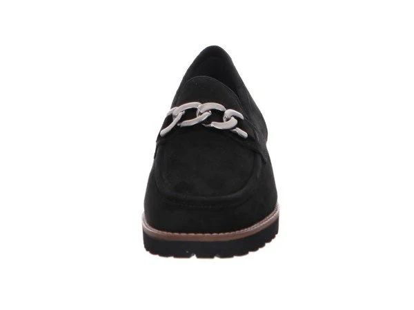Sioux Sportliche Slipper schwarz