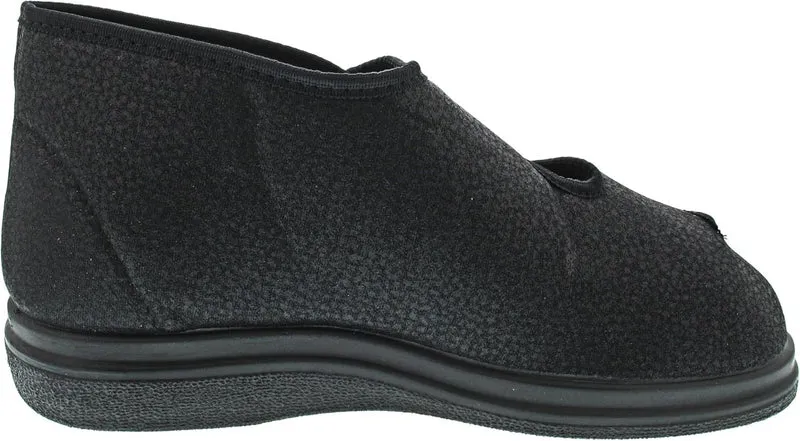 Fischer Markenschuh Hausschuhe schwarz