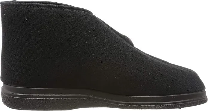 Fischer Markenschuh Hausschuhe schwarz