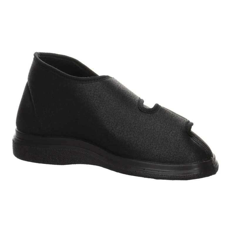 Fischer Markenschuh Hausschuhe schwarz