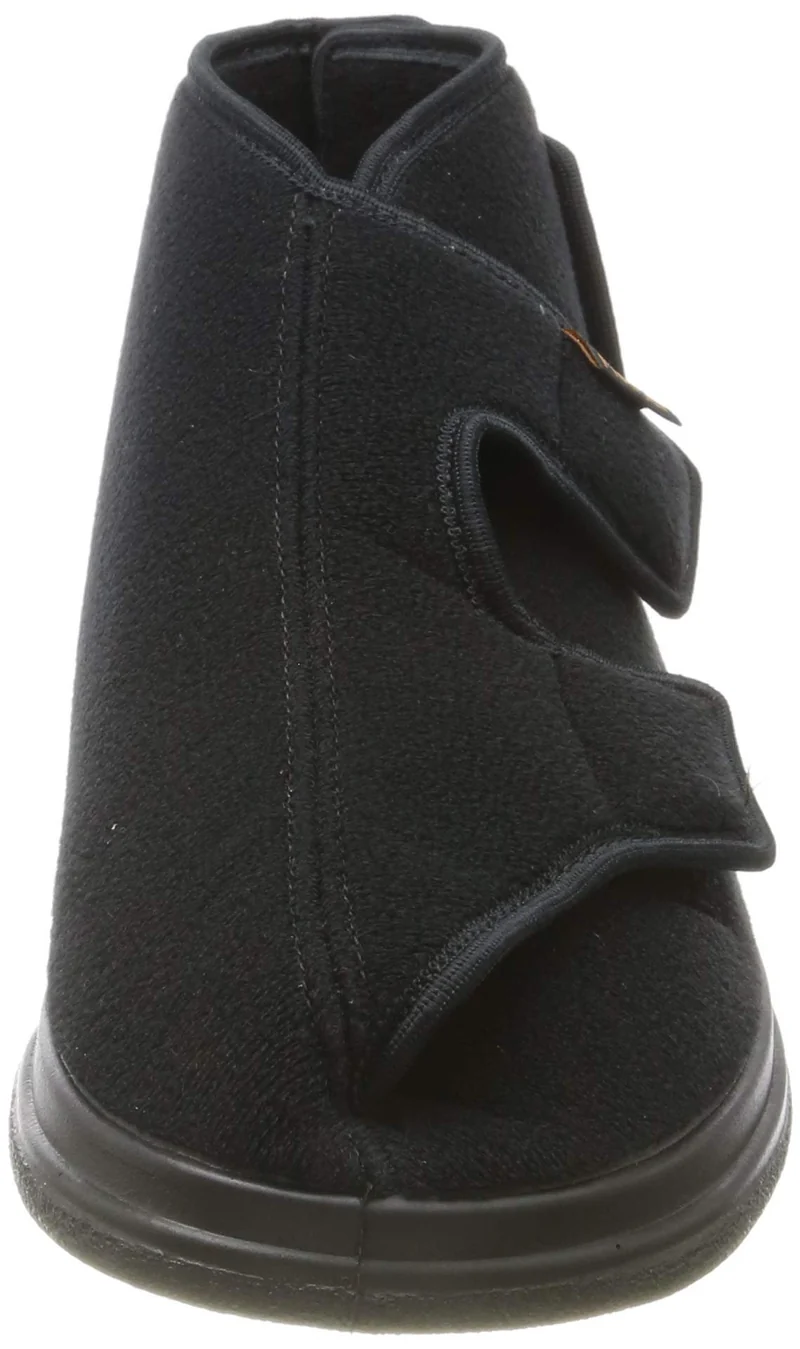 Fischer Markenschuh Hausschuhe schwarz