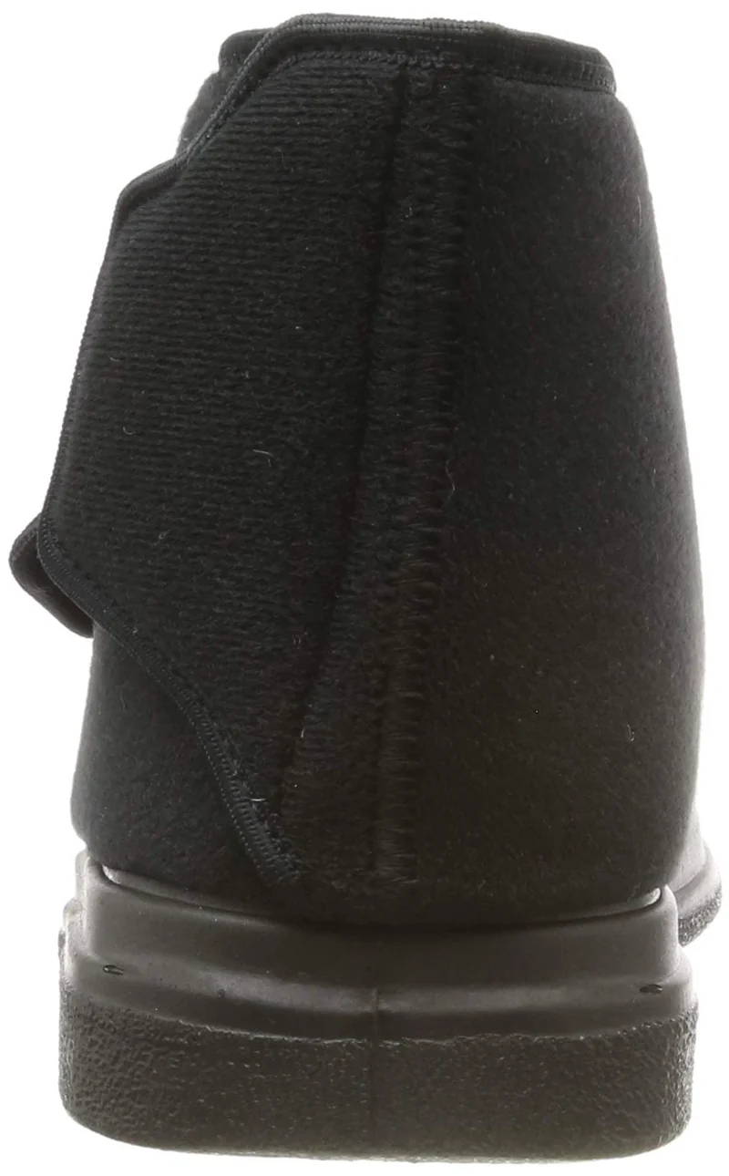Fischer Markenschuh Hausschuhe schwarz