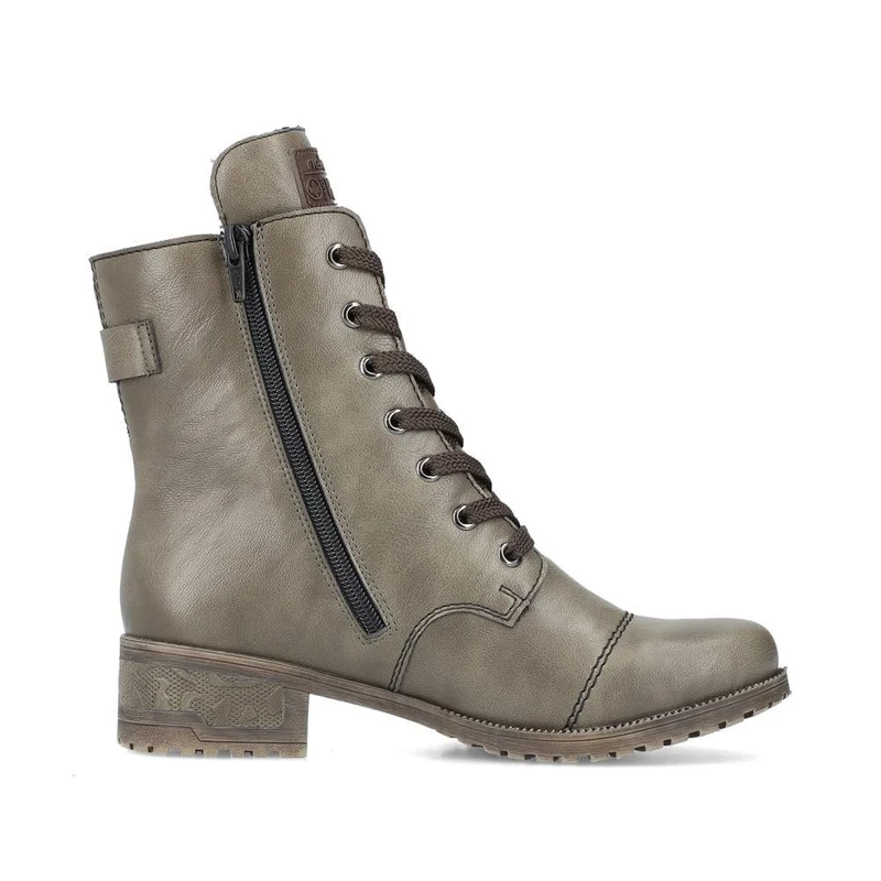 Rieker Schnür-Stiefeletten braun