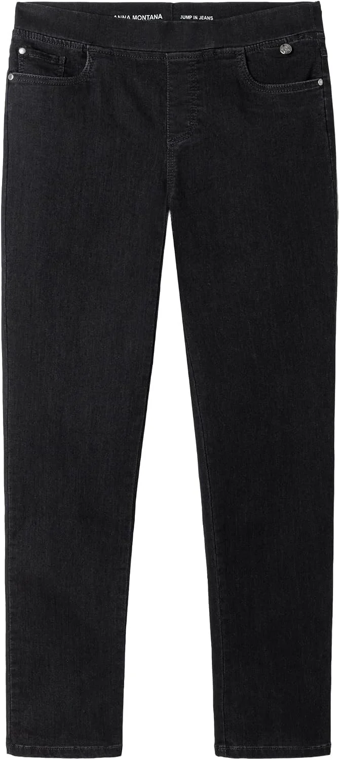 Montana Skinny Fit Jeans schwarz