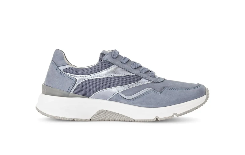 Rollingsoft Schnürschuh Hellblau