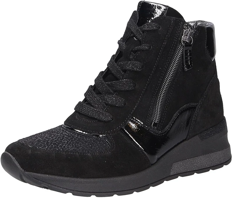 Waldläufer Halbschuhe schwarz