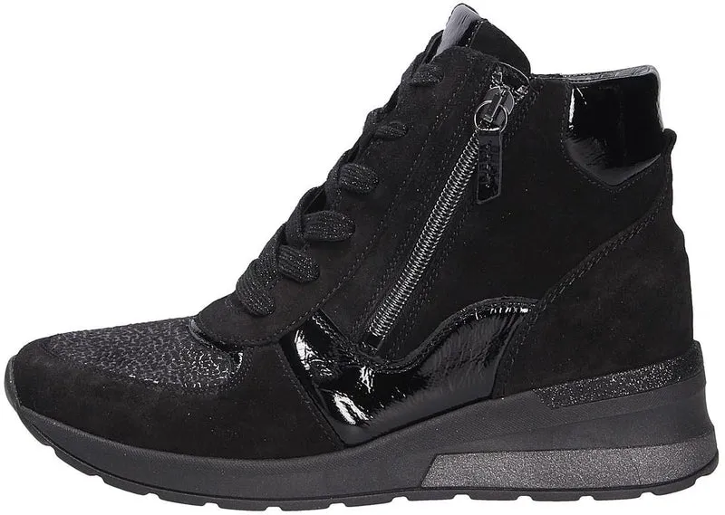 Waldläufer Halbschuhe schwarz
