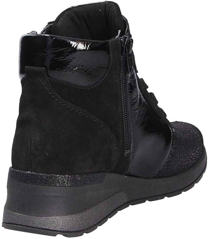 Waldläufer Halbschuhe schwarz