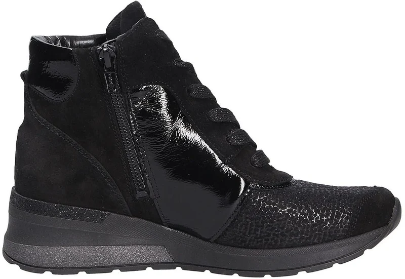 Waldläufer Halbschuhe schwarz