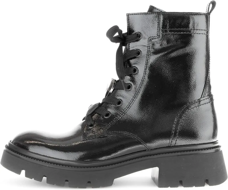Gabor Schnür-Stiefeletten schwarz