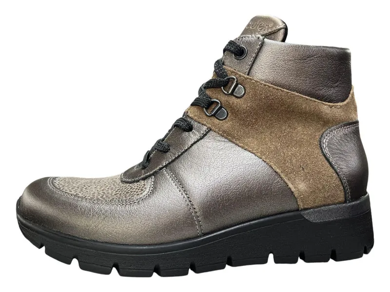 Waldläufer Halbschuhe metallic