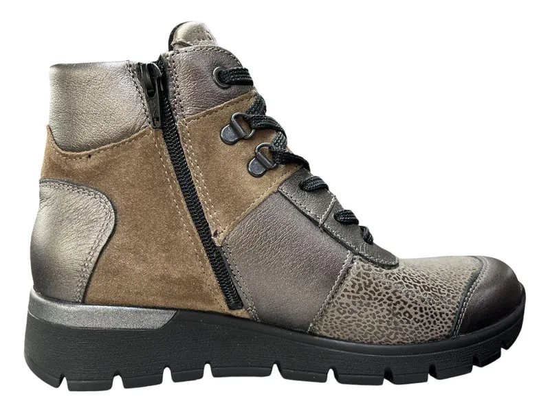 Waldläufer Halbschuhe metallic