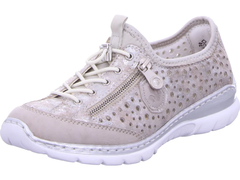Rieker Freizeit Schnürer beige